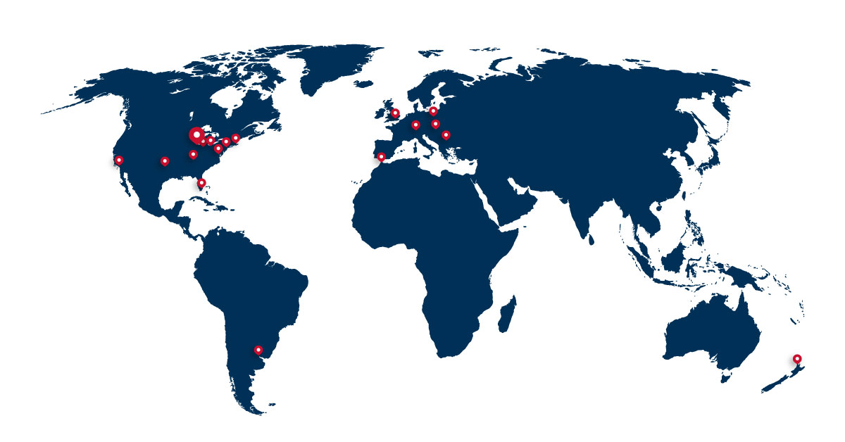 American Websites Development Worldwide Website Development Locations